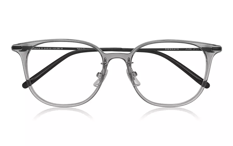 Eyeglasses OWNDAYS | AIR AF2007A-3S  Gray 