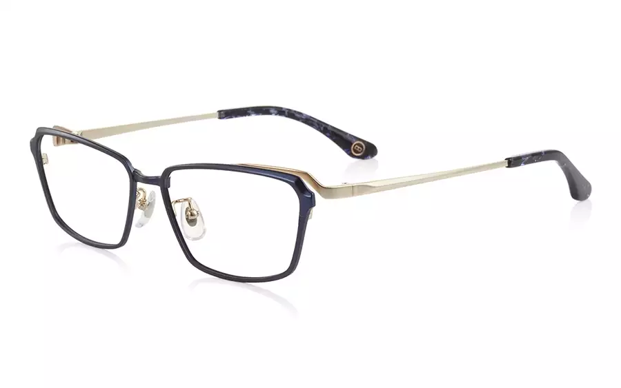 Eyeglasses K.moriyama KM1146G-3S  ネイビー 