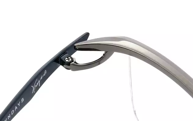 Eyeglasses K.moriyama KM1136T-8A  Dark Gun 