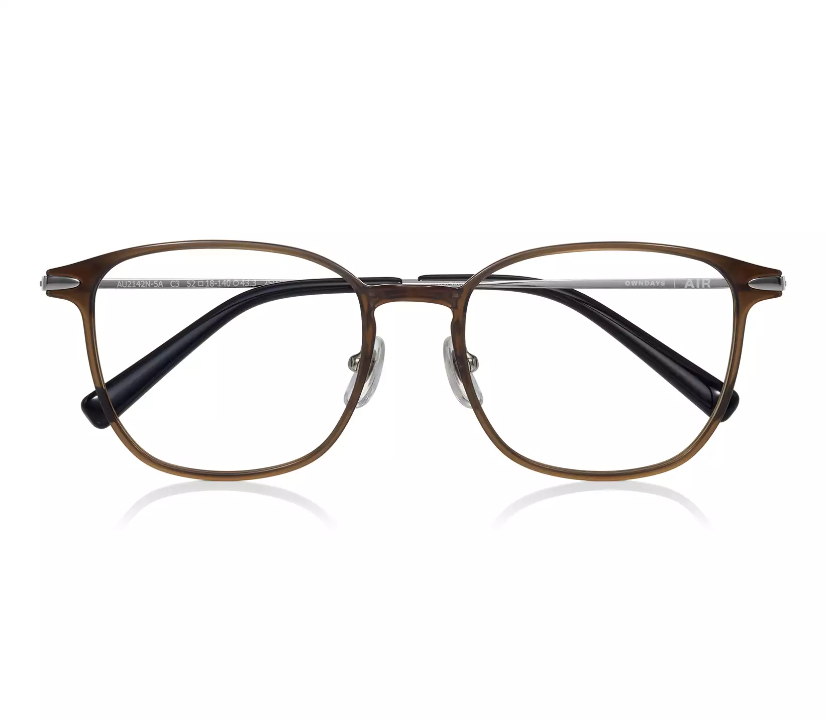Eyeglasses OWNDAYS | AIR AU2142N-5A  ブラウン 