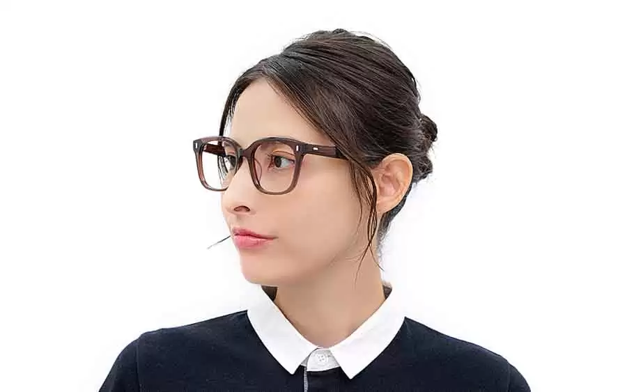 Eyeglasses OWNDAYS | ESSENTIAL IDSP2001X-4S  Brown Demi 