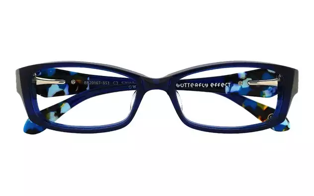 Eyeglasses BUTTERFLY EFFECT BE2010J-8S  ブルー 