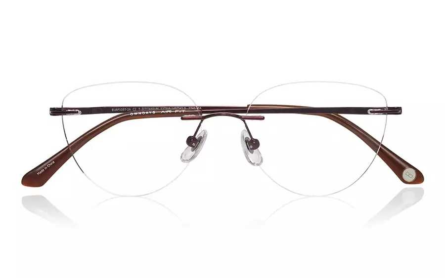 Eyeglasses OWNDAYS | AIR EUAF105T-2A  Wine 