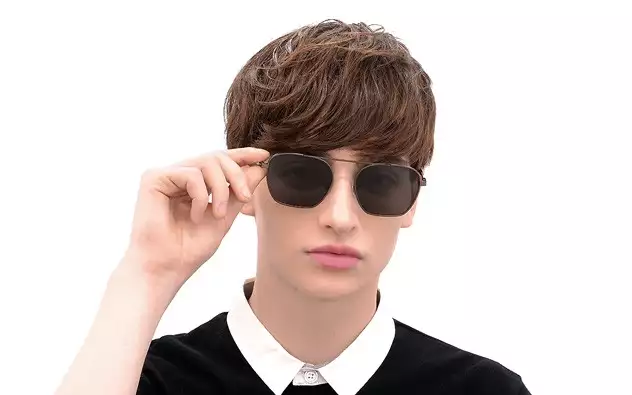 Sunglasses +NICHE NC1020B-0S  ゴールド 