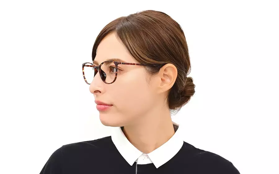 Eyeglasses OWNDAYS | AIR AU8005N-1A  Brown Demi 