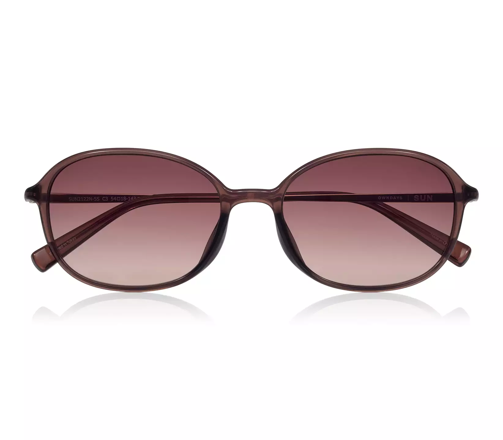 Sunglasses OWNDAYS | SUN SUN2122N-5S  Wine 