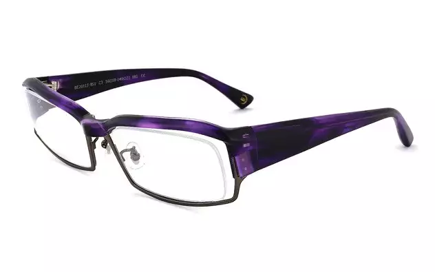 Eyeglasses BUTTERFLY EFFECT BE2011J-8S  パープル 