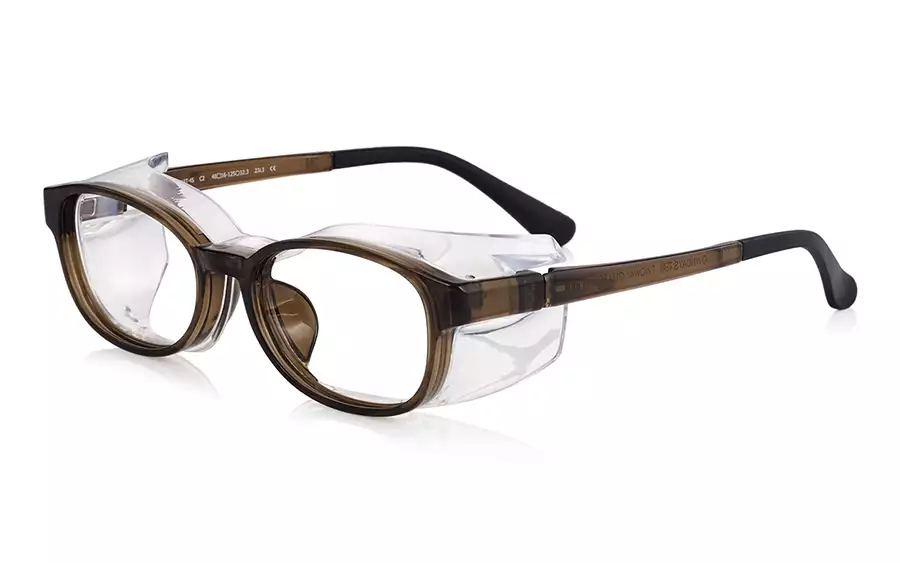 Eyeglasses OWNDAYS 花粉 2WAY GUARD PG2018T-4S  クリアブラウン 