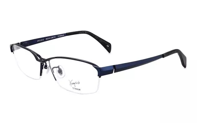 Eyeglasses K.moriyama KM1122-G  Matte Navy 