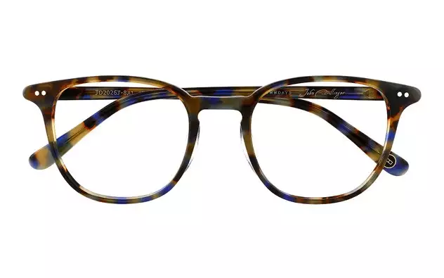 Eyeglasses John Dillinger JD2026J-8A  Blue Demi 