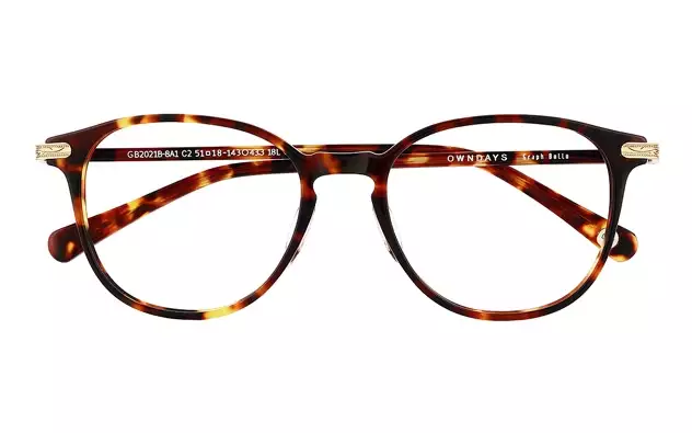 Eyeglasses Graph Belle GB2021B-8A  Brown Demi 