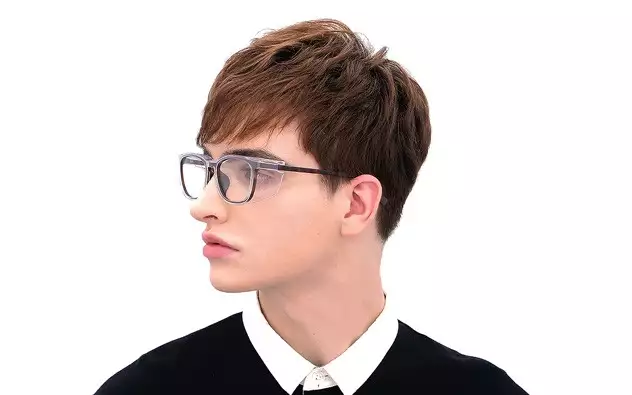 Eyeglasses OWNDAYS 花粉 2WAY GUARD PG2015T-1S  ブラウンデミ 