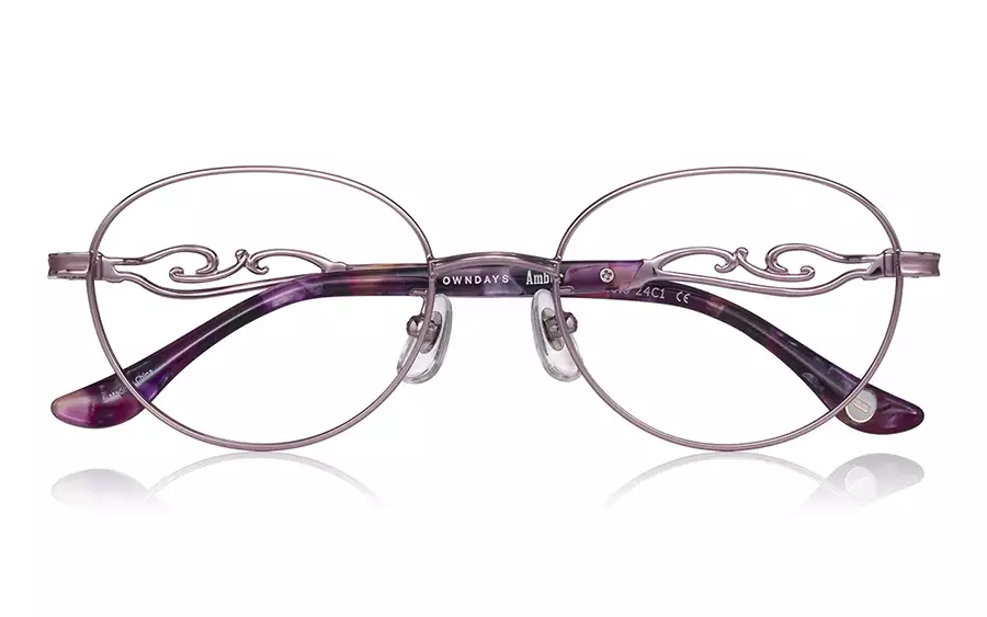 Eyeglasses OWNDAYS | ESSENTIAL AM1018G-4S  ライトピンク 
