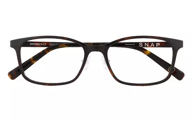 Eyeglasses OWNDAYS | SUN SNP2009-N  ブラウンデミ 