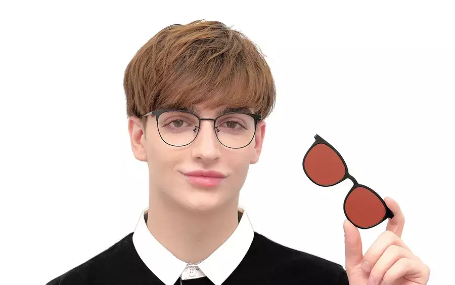 Eyeglasses OWNDAYS | SUN SNP1009N-1S  ブラック 
