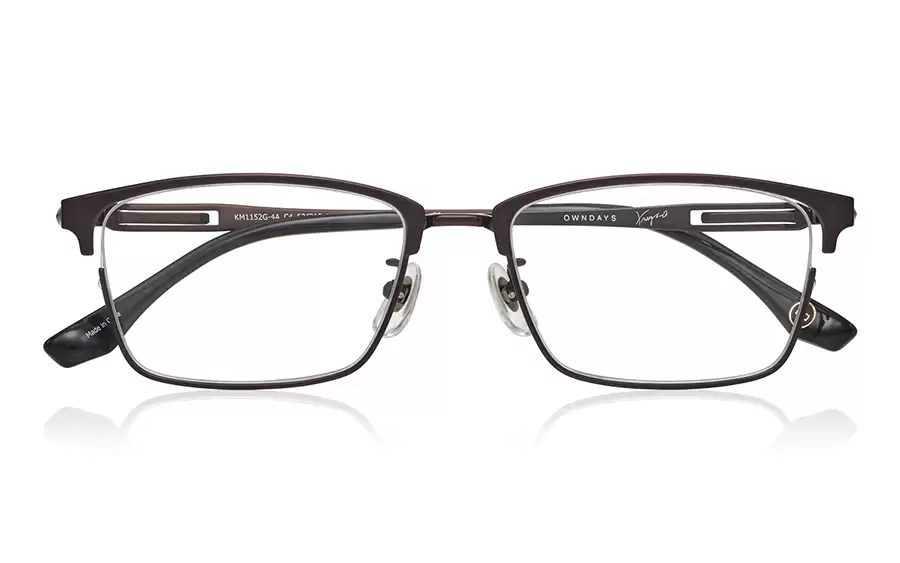 Eyeglasses K.moriyama KM1152G-4A  Matte  Brown 