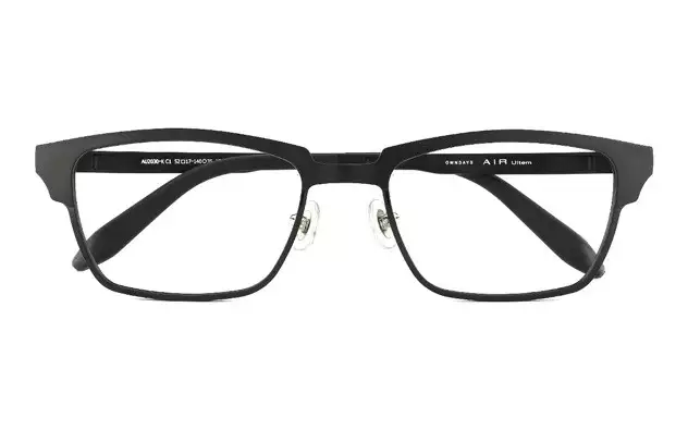 Eyeglasses OWNDAYS | AIR AU2030-K  Matte Black 