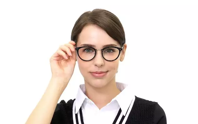 Eyeglasses Graph Belle GB2009-J  ブラック 