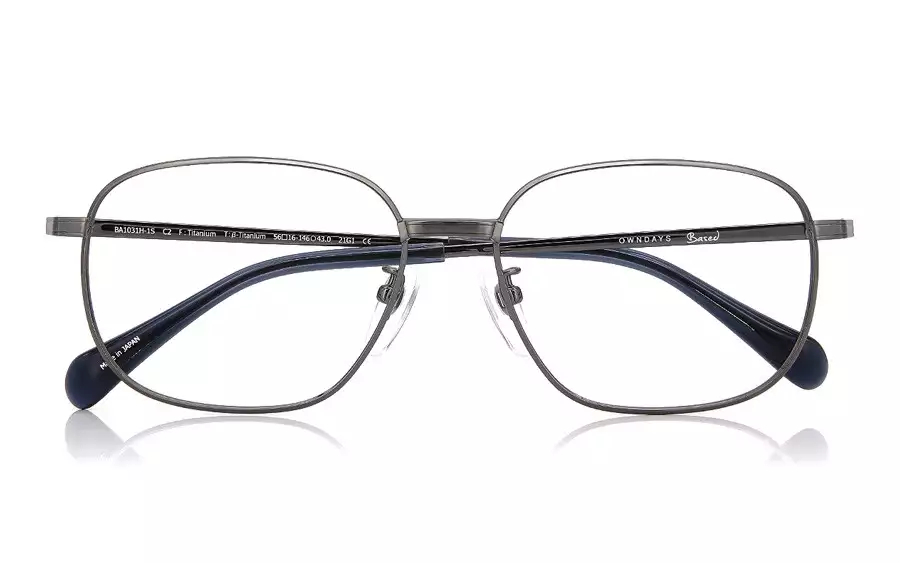 Eyeglasses OWNDAYS | ESSENTIAL BA1031H-1S  Gun 