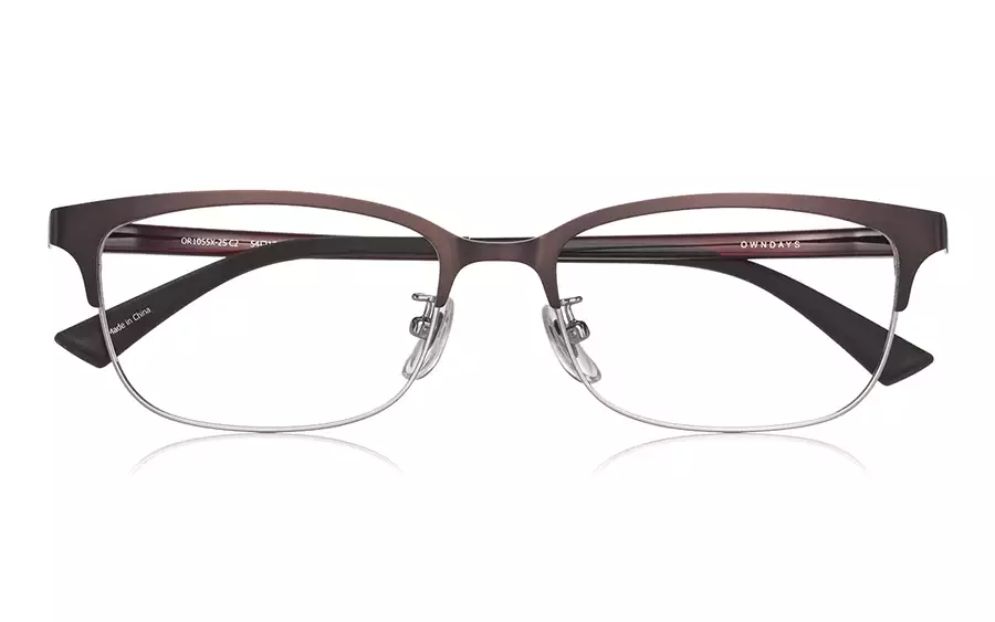 Eyeglasses OWNDAYS | ESSENTIAL OR1055X-2S  Matte  Brown 