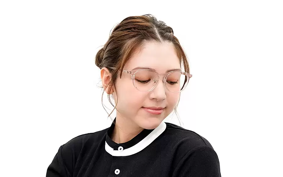 Eyeglasses OWNDAYS | ESSENTIAL FC2035V-4A  クリアピンク 