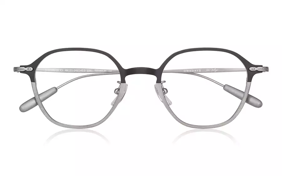 Eyeglasses John Dillinger JD1039G-3S  ブラック 