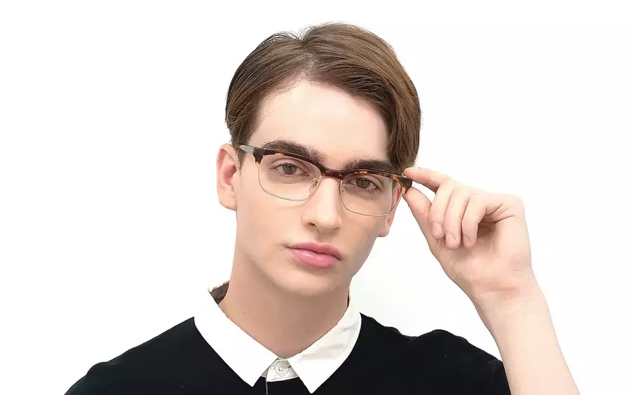 Eyeglasses 千一作 SENICHI25  Brown Sasa 