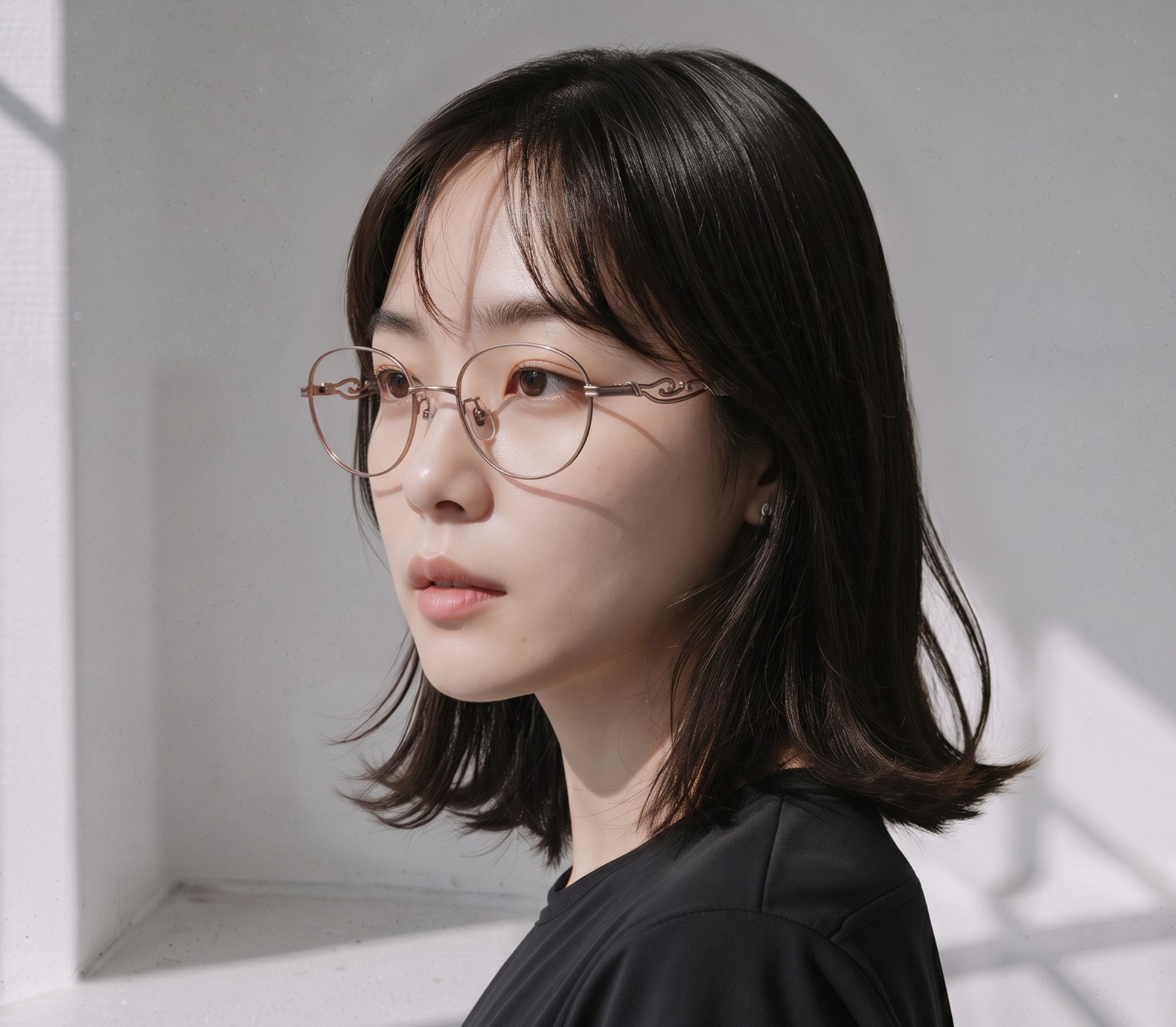 Eyeglasses OWNDAYS | ESSENTIAL AM1018G-4S  Light Brown 