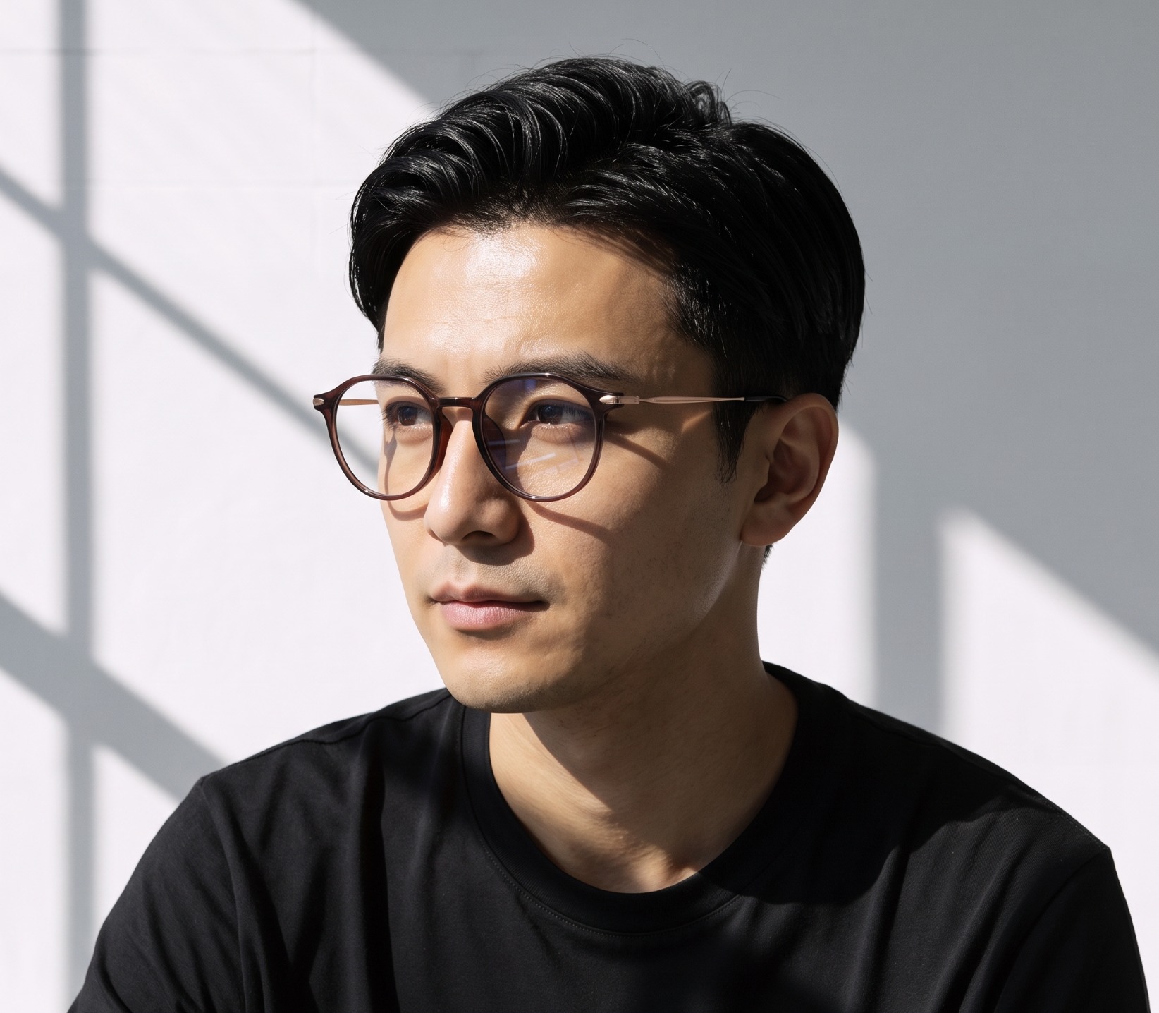 Eyeglasses OWNDAYS | AIR AU2111A-5S  Brown Demi 