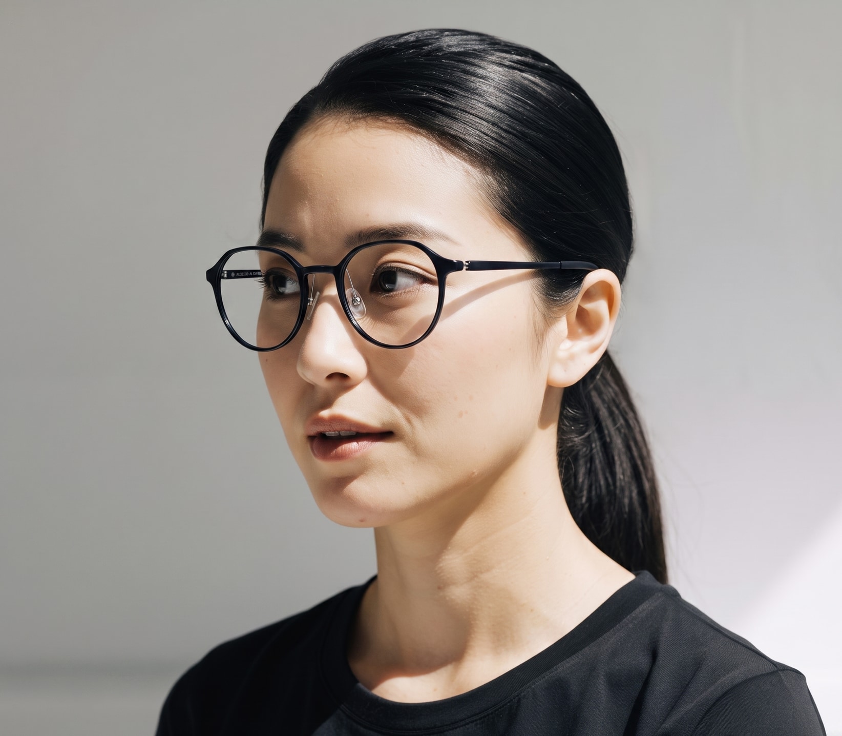 Eyeglasses OWNDAYS | AIR AU2116N-4A  Matte Black 