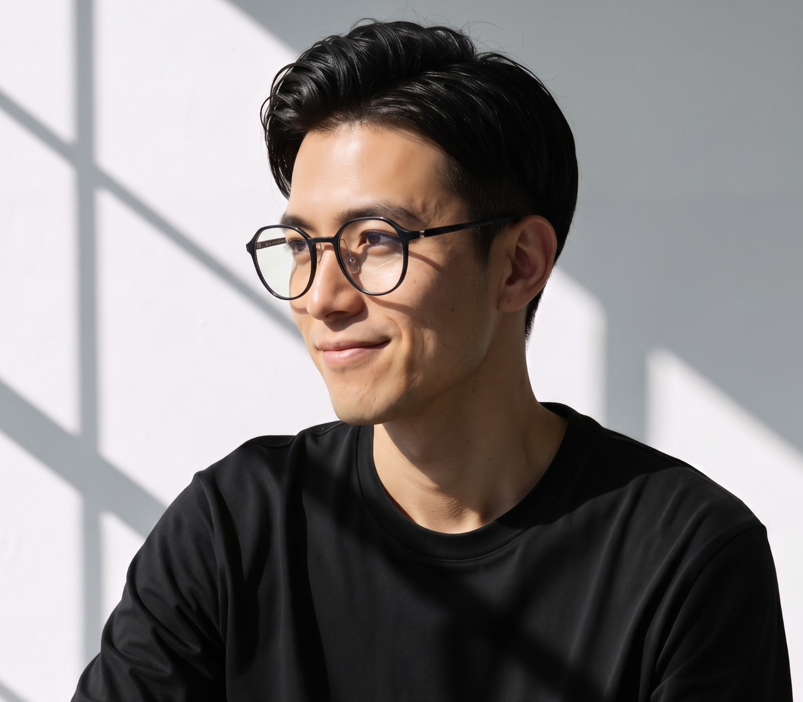 Eyeglasses OWNDAYS | AIR AU2116N-4A  Matte Black 