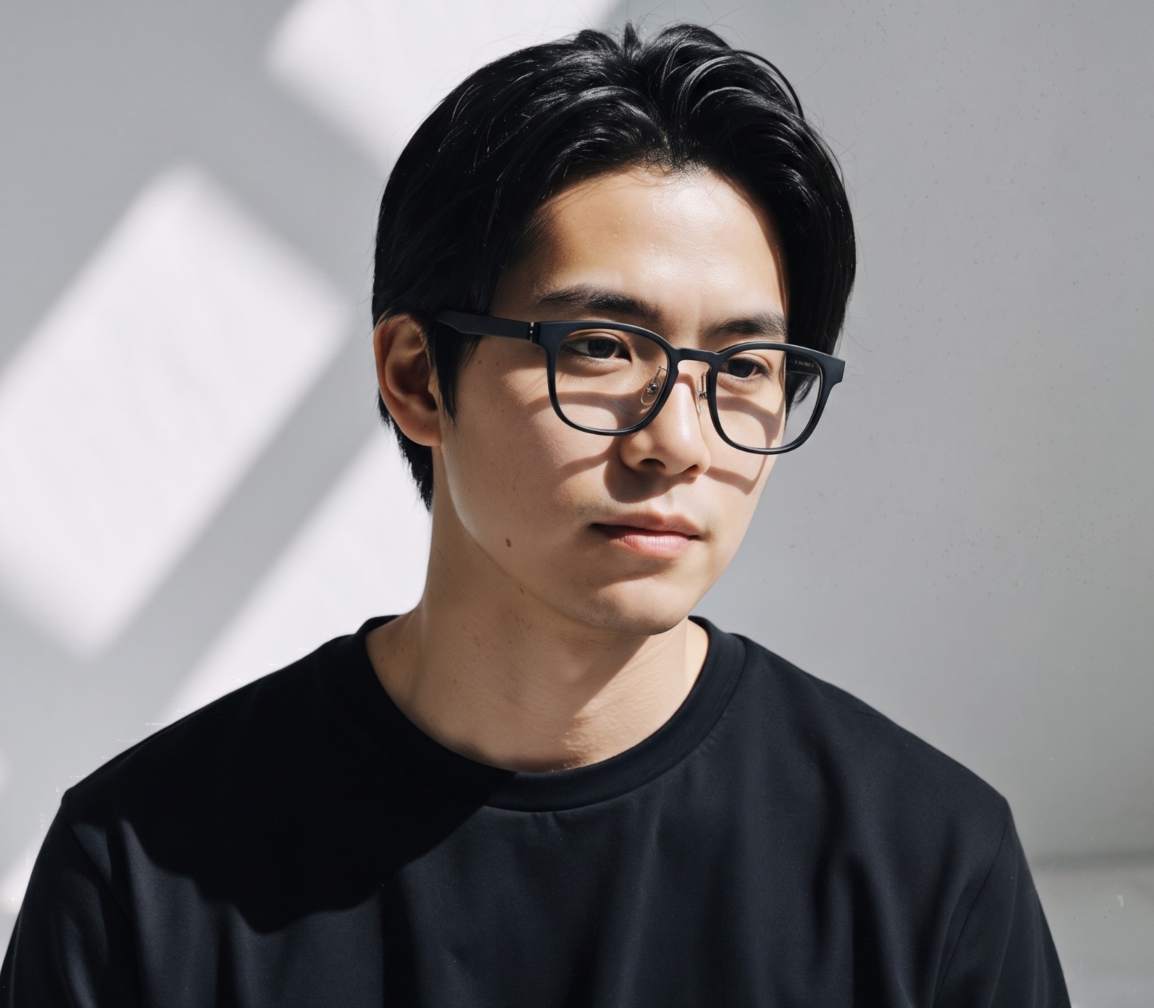 Eyeglasses OWNDAYS | AIR AU2124N-5S  Matte Black 