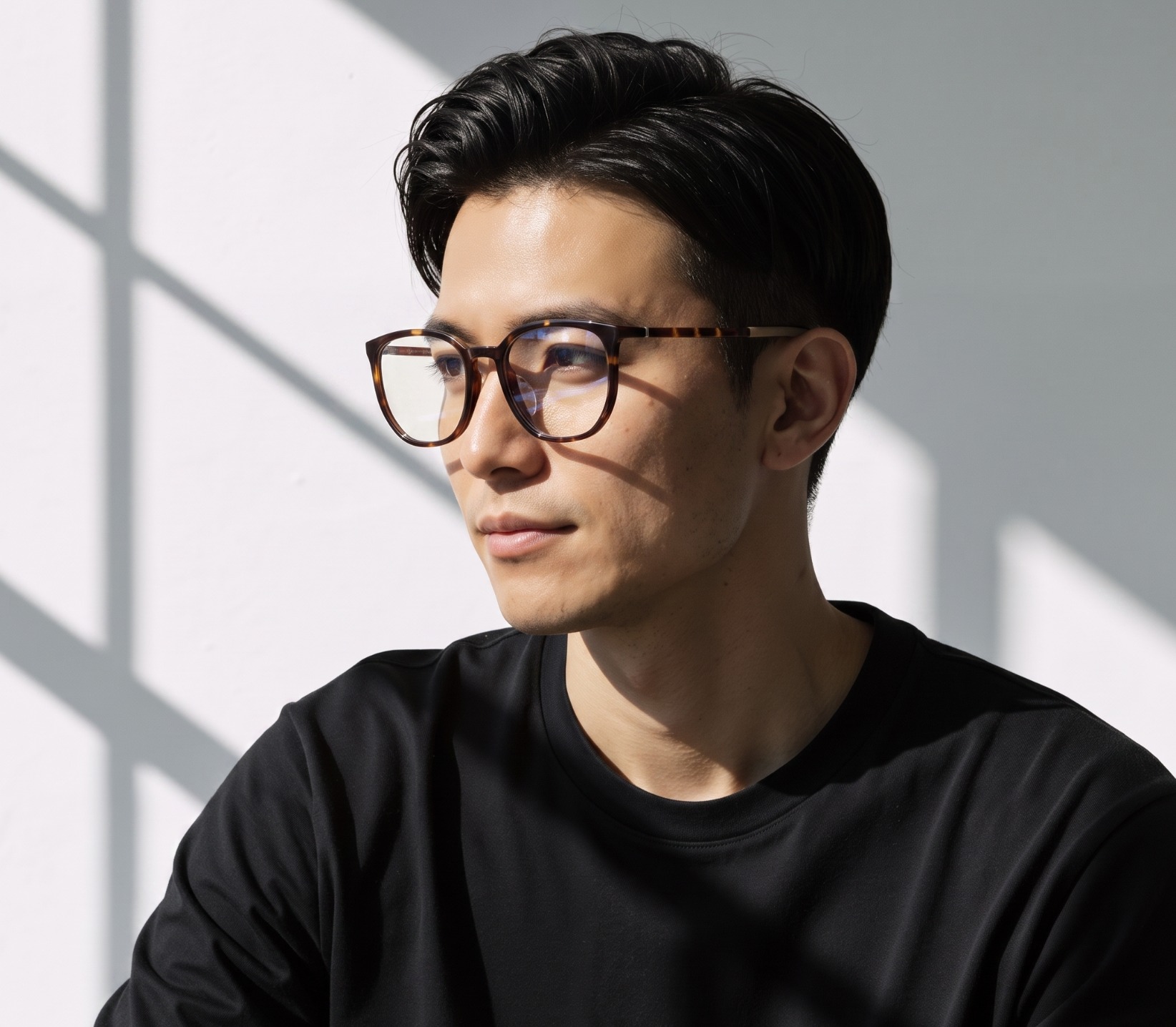 Eyeglasses OWNDAYS | AIR AU2126N-5S  Matte Black 