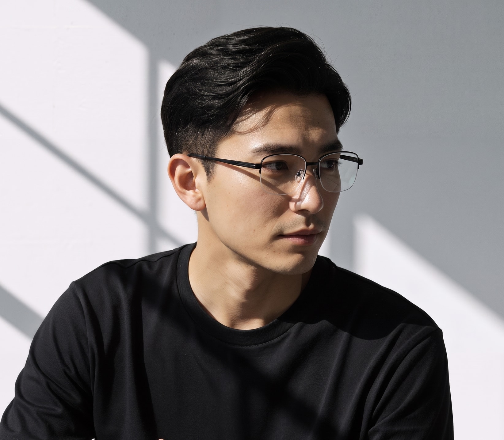 Eyeglasses OWNDAYS | ESSENTIAL BA1034G-2S  Navy 