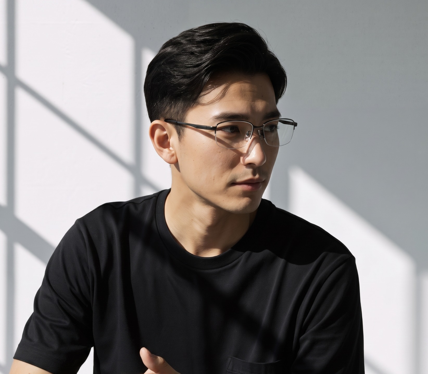 Eyeglasses OWNDAYS | ESSENTIAL BA1036G-3S  ライトガン 