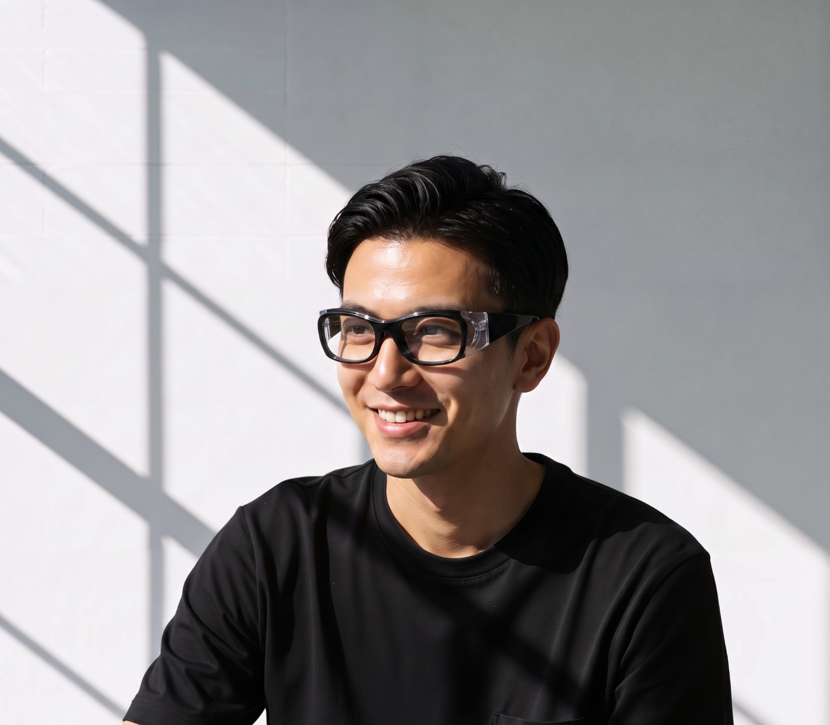 Eyeglasses BUTTERFLY EFFECT BE2023J-3S  ブラック 