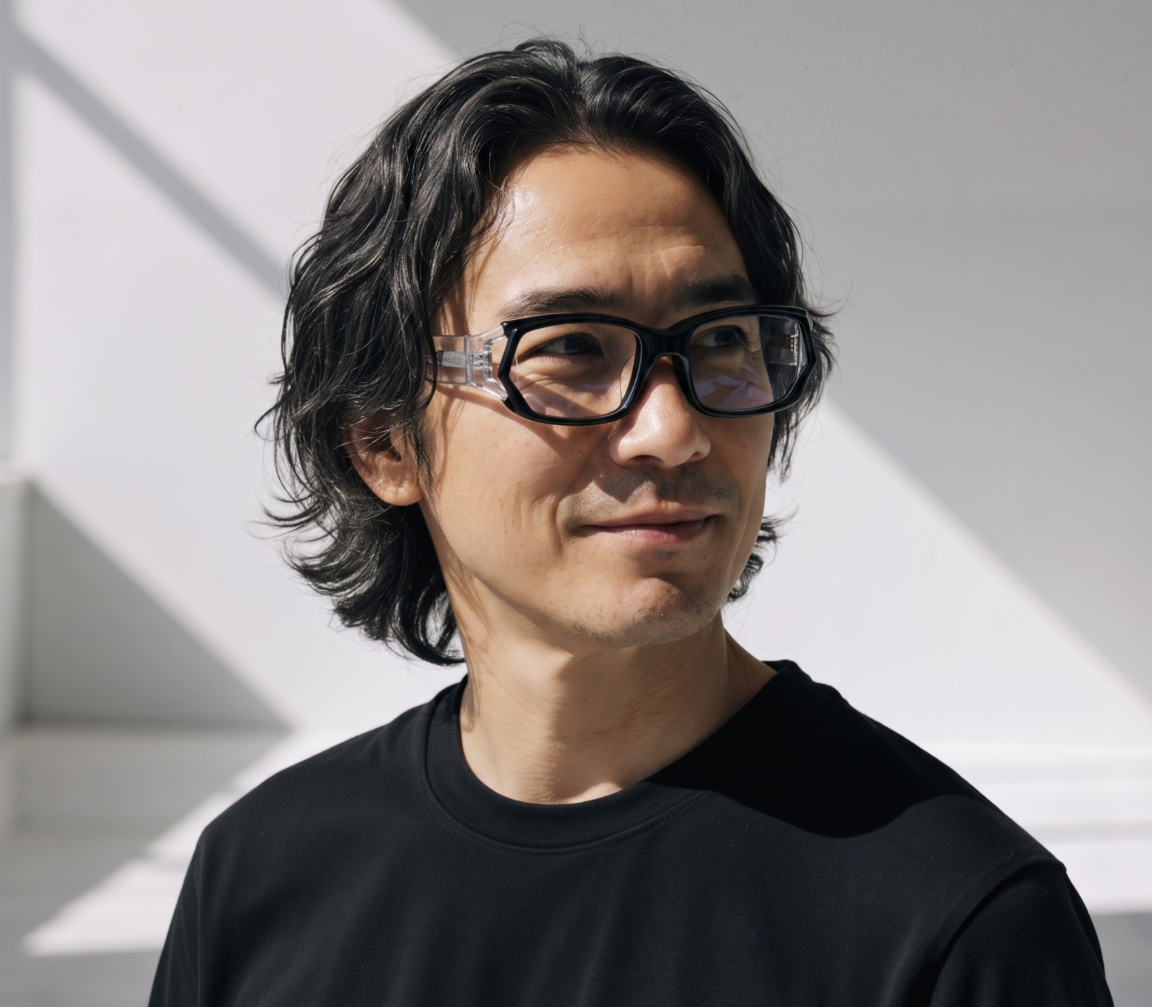 Eyeglasses BUTTERFLY EFFECT BE2025J-4S  ネイビーデミ 
