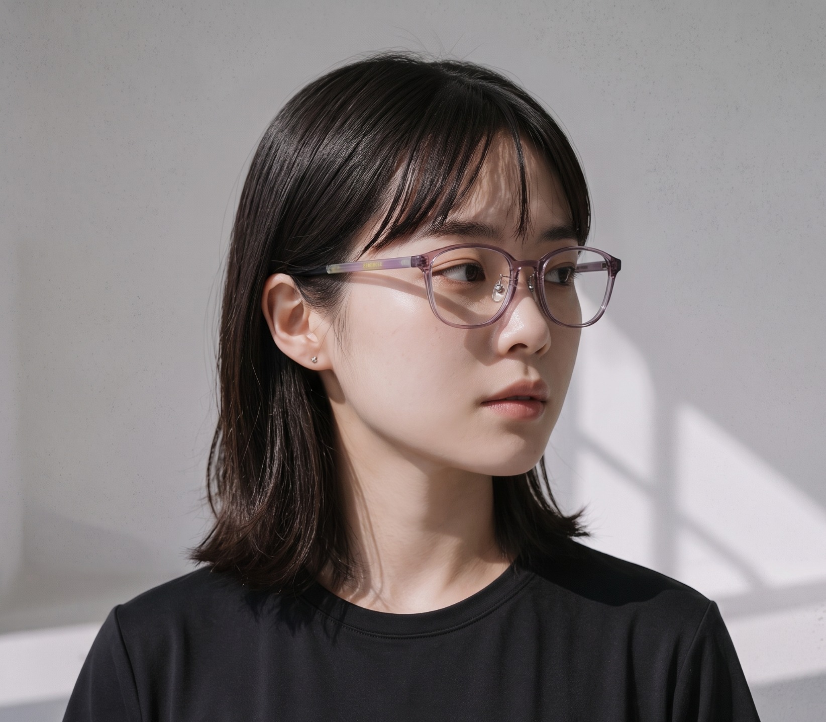 Eyeglasses OWNDAYS | ESSENTIAL FC2037N-5S  クリアパープル 