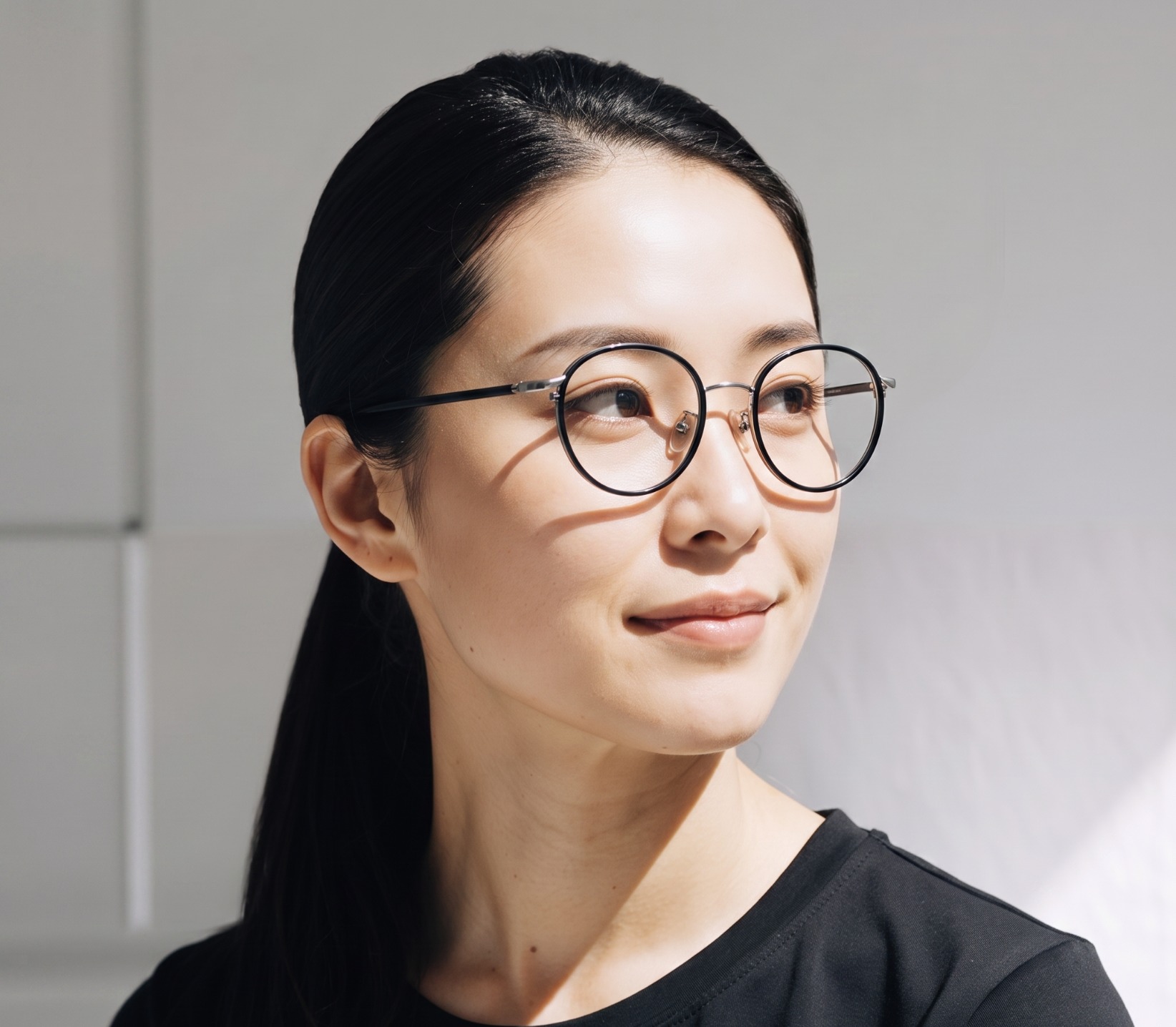 Eyeglasses Graph Belle GB1037B-3S  ブラウンデミ 