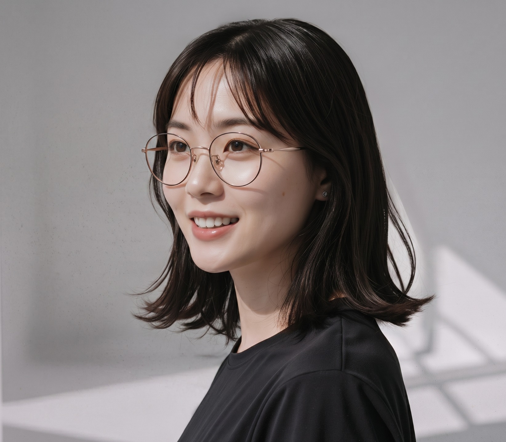 Eyeglasses Graph Belle GB1049M-6S  Matte Light Brown 