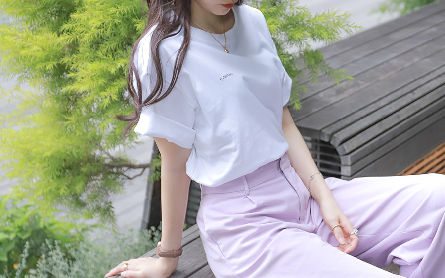 Oversized-crew-neck-T-shirt