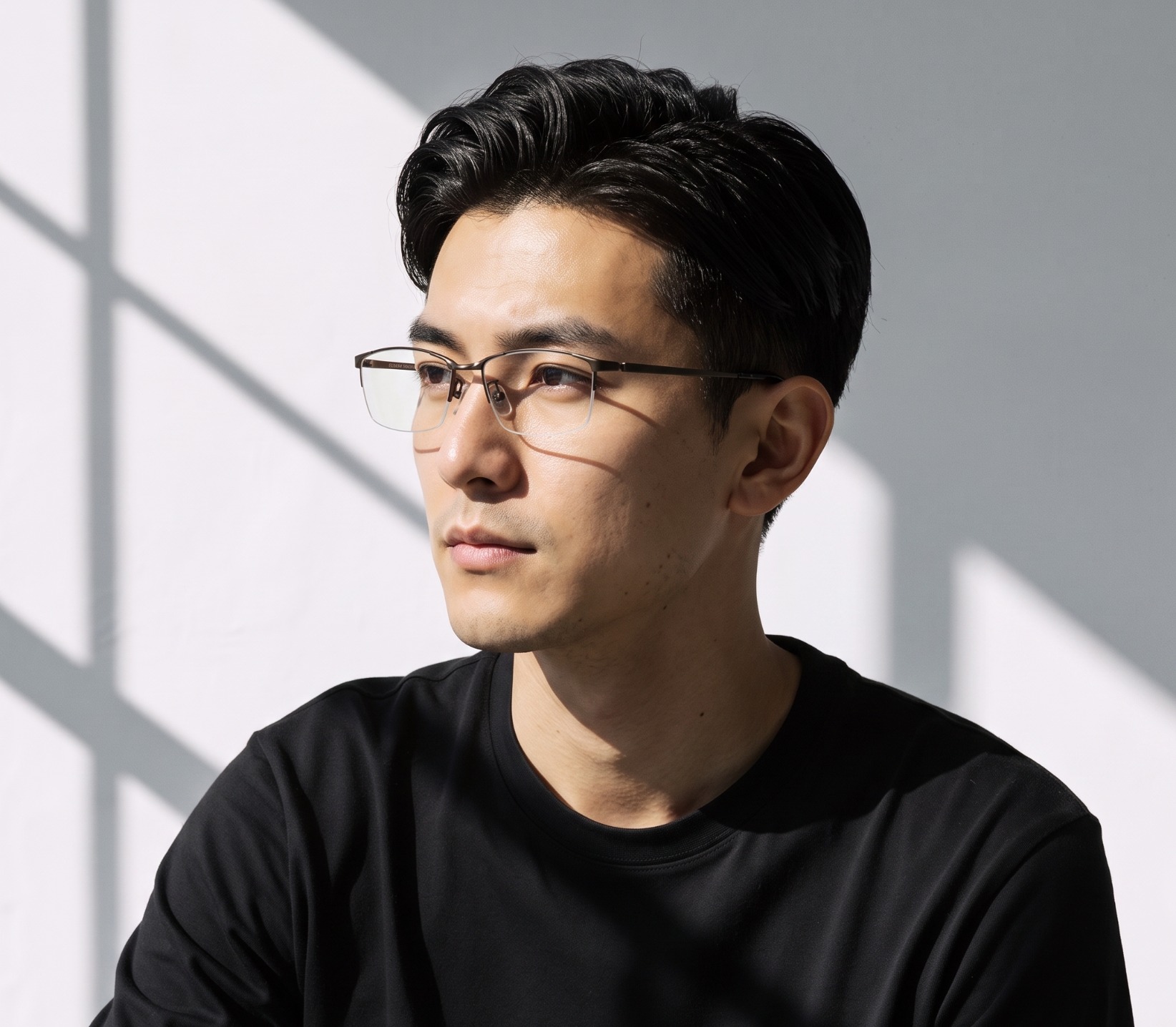 Eyeglasses K.moriyama KM1149G-3A  Matte Black 