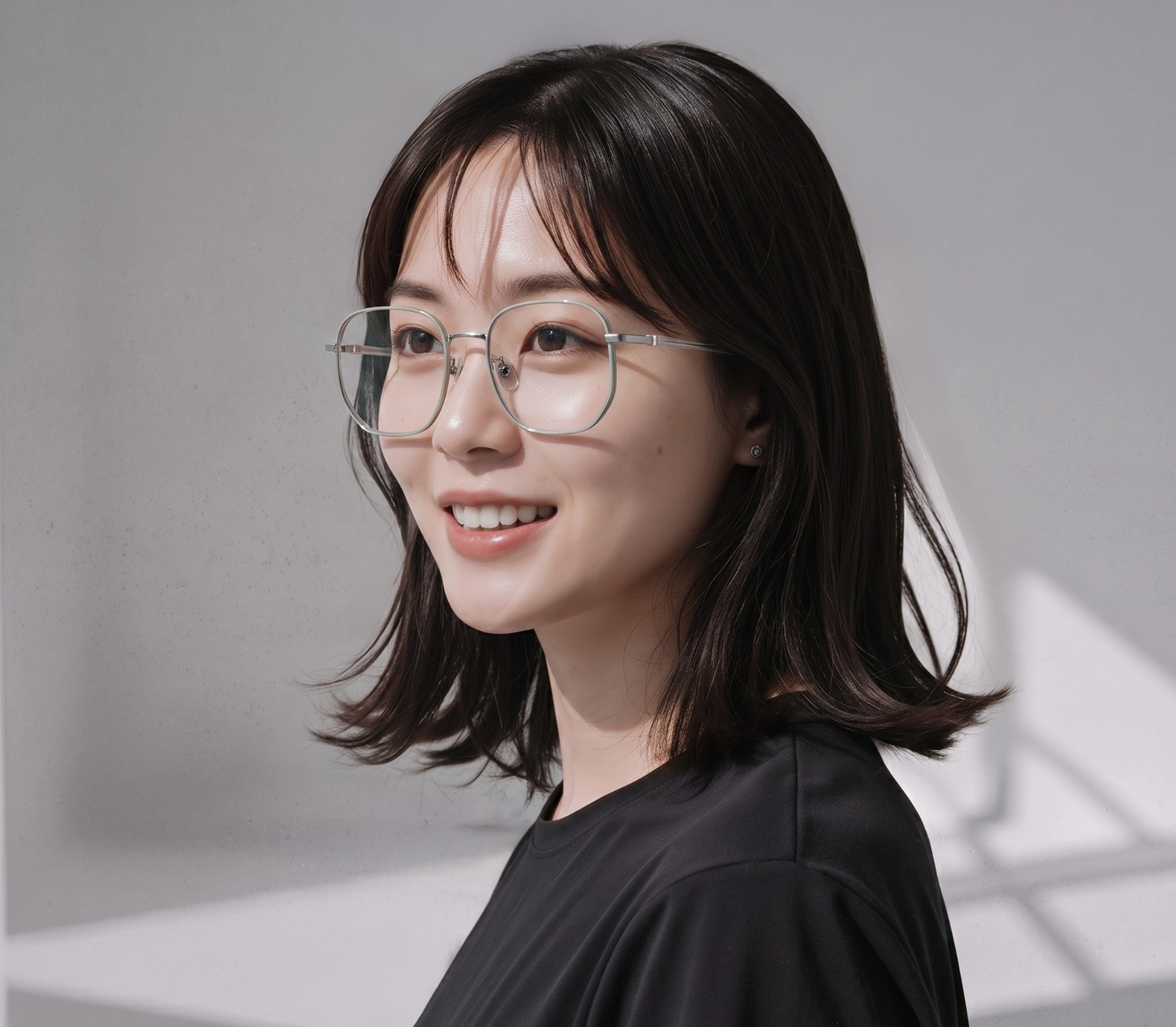 Eyeglasses +NICHE LB1016G-3S  ゴールド 