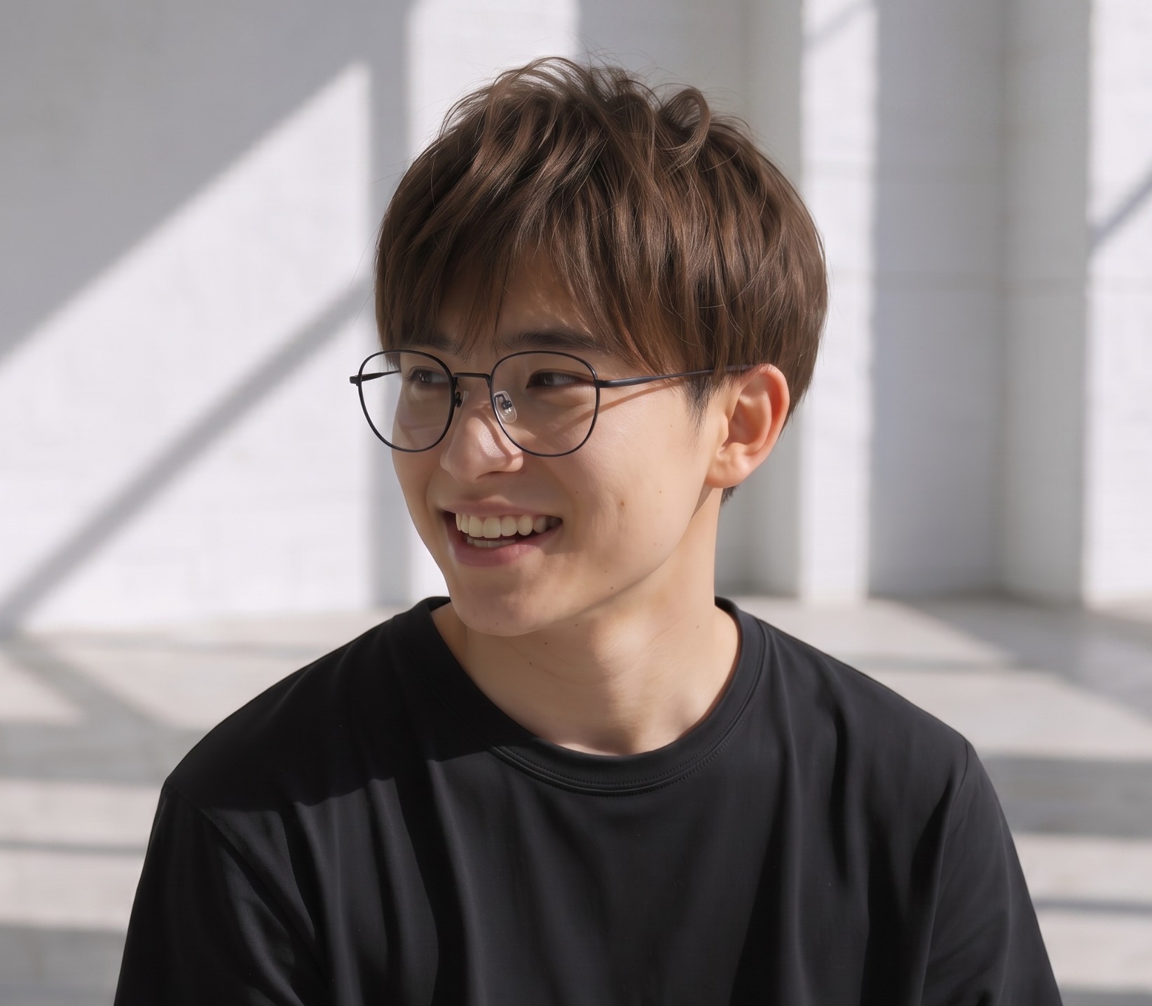 Eyeglasses +NICHE NC3033G-5A  シルバー 
