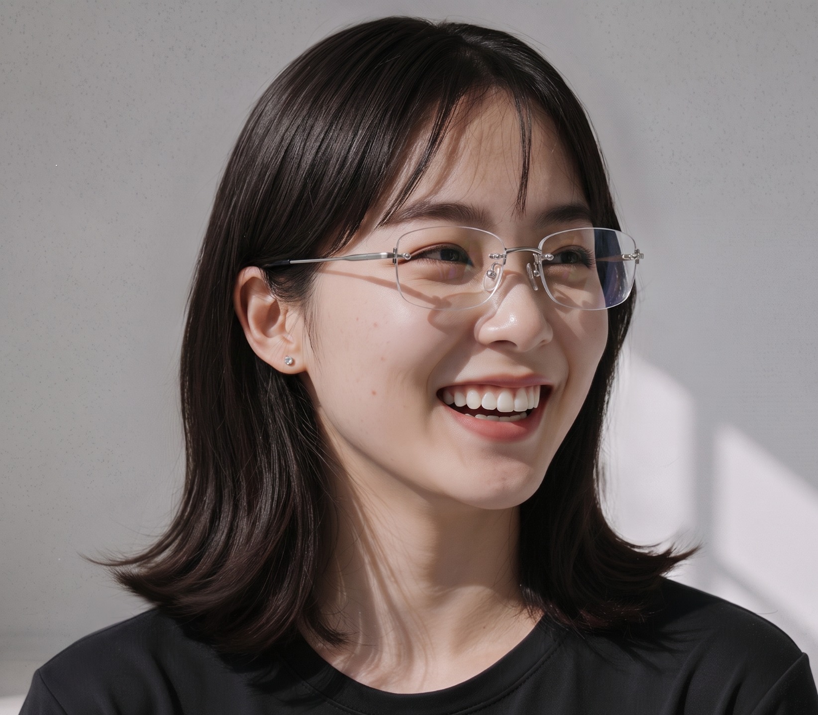 Eyeglasses +NICHE NC3035G-5A  Light Pink Gold 