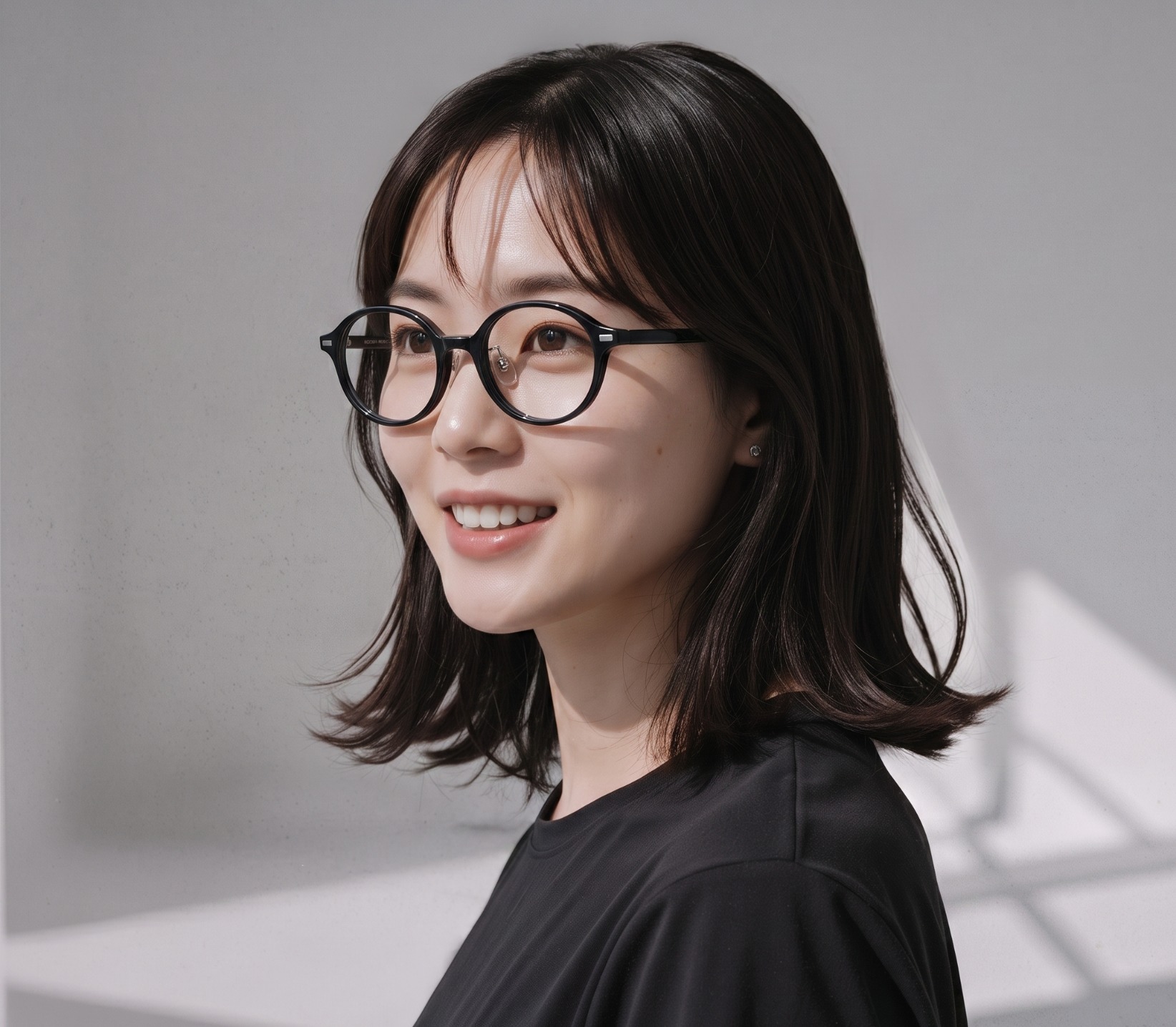 Eyeglasses +NICHE NC3036G-5A  ブラック 