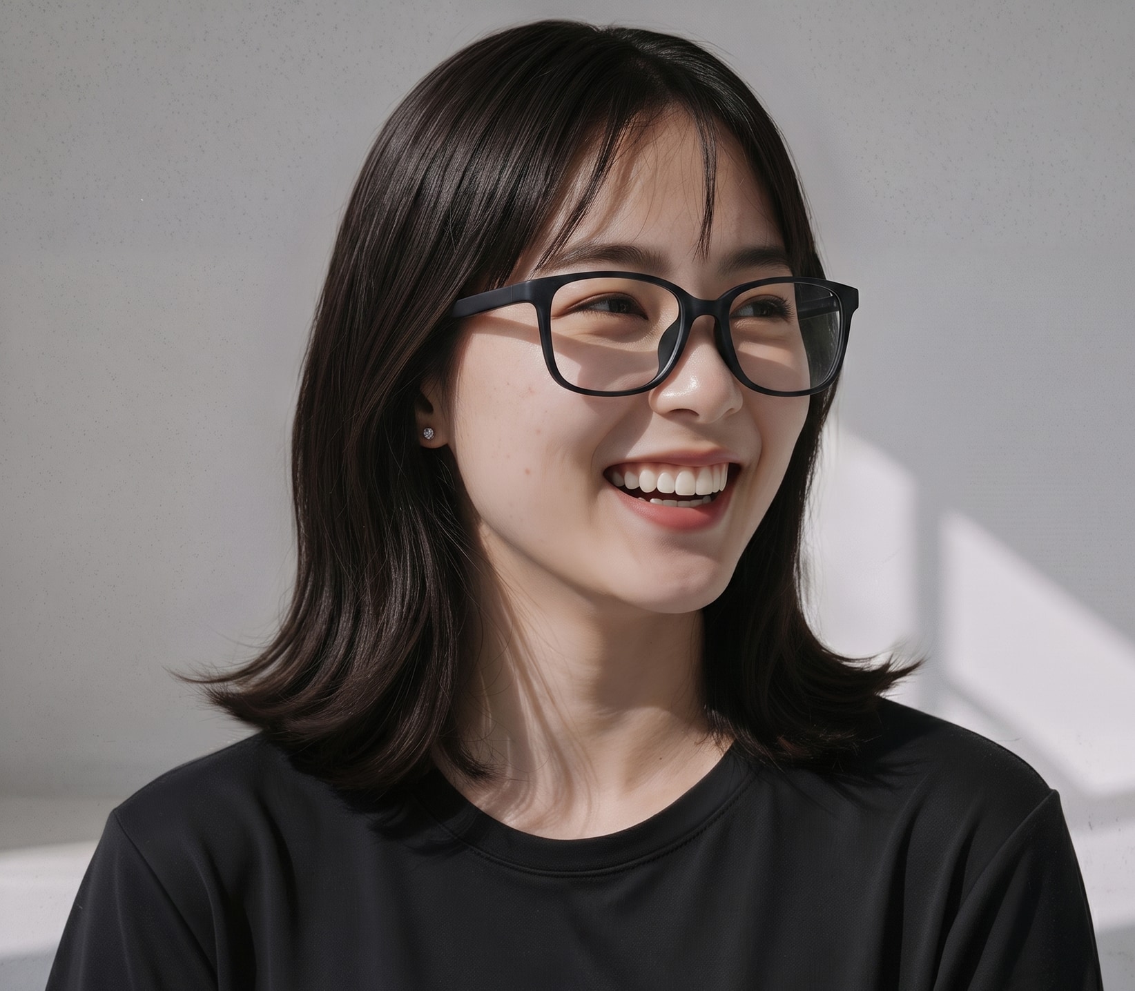 Eyeglasses OWNDAYS | ESSENTIAL OR2084L-4S  マットブラック 