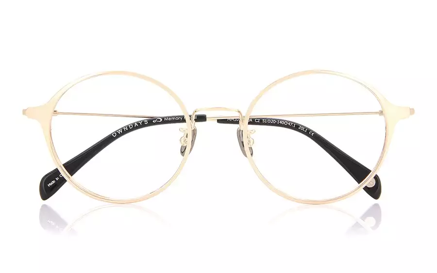 Eyeglasses OWNDAYS | AIR MM1011B-0A  ゴールド 
