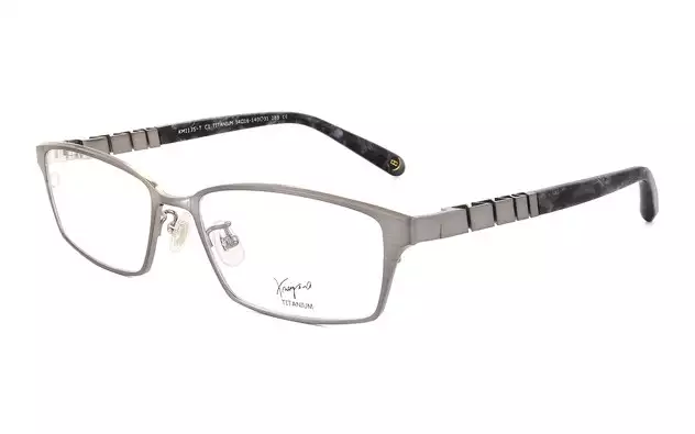 Eyeglasses K.moriyama KM1135-T  Gun 