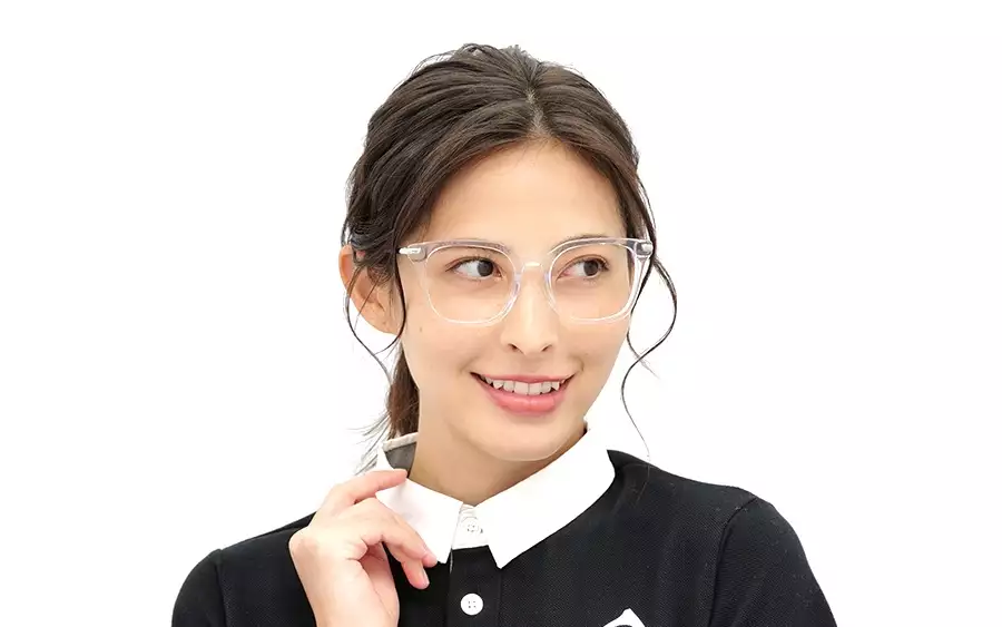 Eyeglasses +NICHE LB2009A-3S  クリアイエロー 